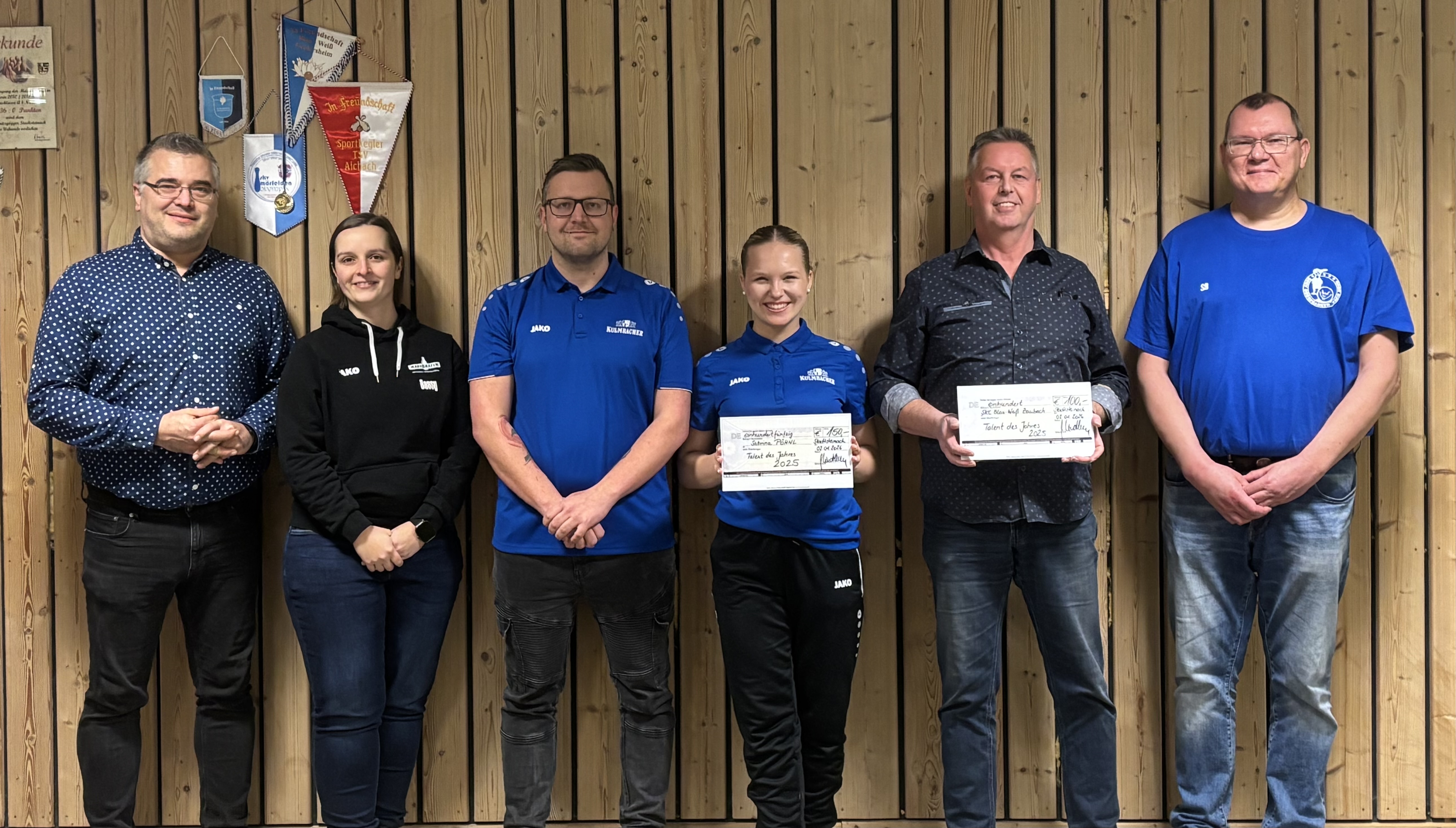 2025 Talent des Jahres Übergabe