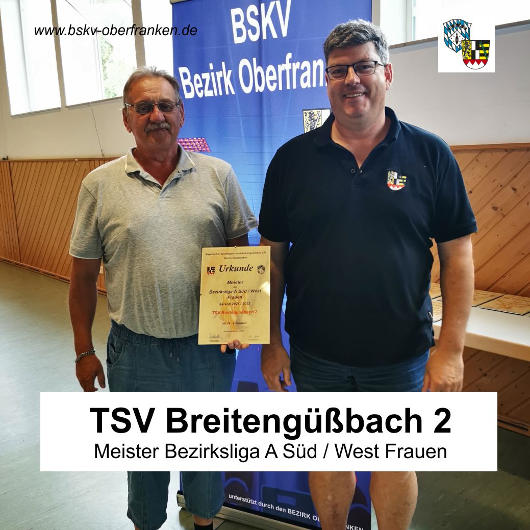 BezL A Sued West Frauen TSV Breitenguessbach 2